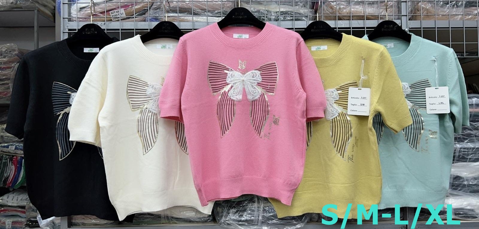 Swetry damskie Roz S/M-L/XL, Mix Kolor Paczka 12 szt